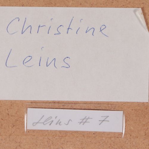 Leins, Christine née en 1969 à Kaiserslautern, 1990 - 1997 études de philosophie&hellip;