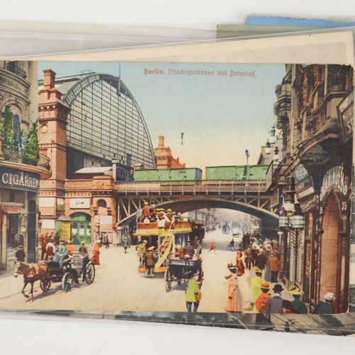 Ansichtskarten Konvolut env. 54 cartes, Alt Berlin, thème : Le transport berlino&hellip;