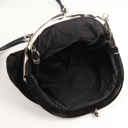 Vintage - Damenhandtaschen 2 pcs., 1x Coccinella, dark blue leather, shoulder st&hellip;