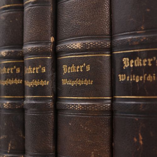 Karl Friedrich Becker´s Weltgeschichte 19 volumes en 13 livres (les volumes 1, 1&hellip;