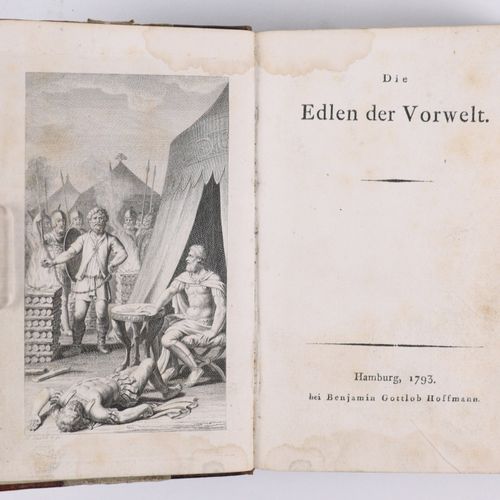 Kellner, Georg Christoph (Anon.) "Die Edlen der Vorwelt", Hambourg, Hoffmann 179&hellip;