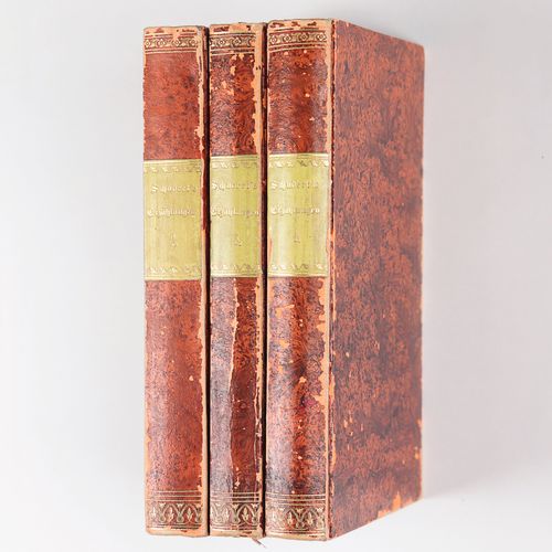 Schubert, Gotthilf H. 3 vol., récits, 1ère-2ème éd., vol. 1-3 (de 4), Erlangen, &hellip;