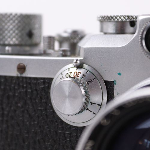 Fotoapparat Leica Leica III f, screw camera with Summitar, No. 515068, Ernst Lei&hellip;