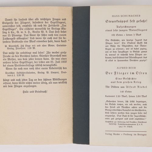 Keller, Hans - Segelflug "¡Desvístete! Laufen!, Los!, Ein Buch vom Segelfliegen &hellip;