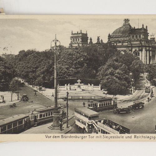 Ansichtskarten Konvolut env. 54 cartes, Alt Berlin, thème : Le transport berlino&hellip;