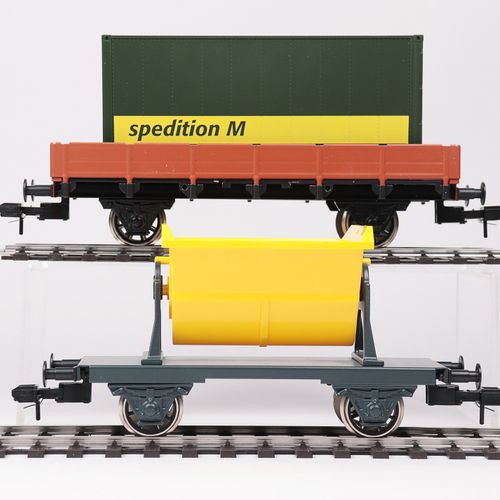 MARKLIN Maxi Startpackung "Güterzug" 54407, Spur 1, Tenderlok aus Metall m. Delt&hellip;