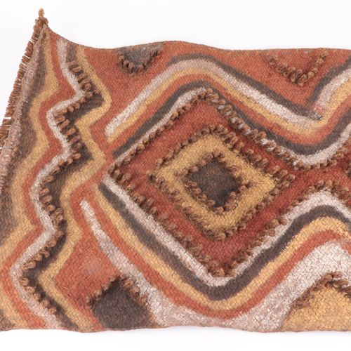 Konvolut Afrika 1 wall hanging/table runner, reddish brown, black, white, natura&hellip;