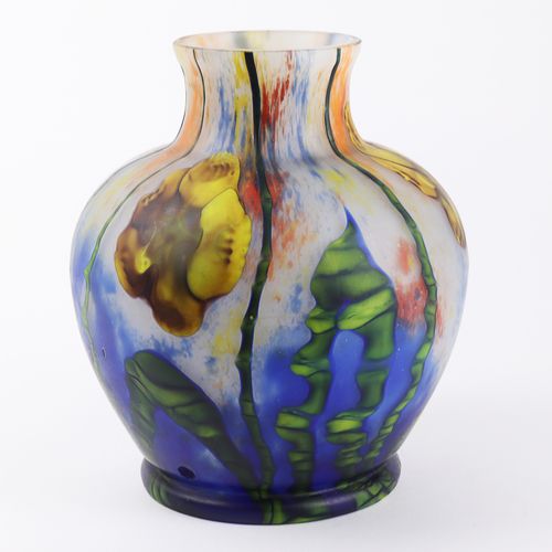 Frankreich Vase vers 1910, Art Nouveau/Art Déco, France, vase élaboré, transform&hellip;