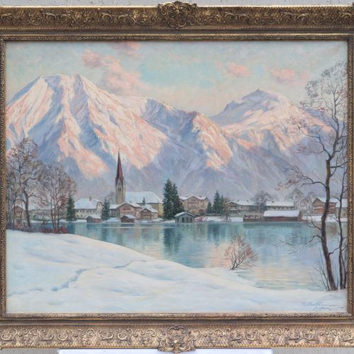 Kettemann, Erwin 1897 Munich - 1971ebda., successful Munich landscape painter, h&hellip;