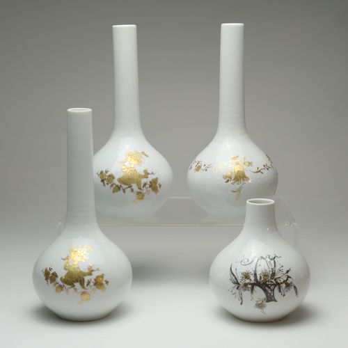 Rosenthal - "Romanze" vier Vasen composé de : 2 x vase, marque verte, forme "Rom&hellip;