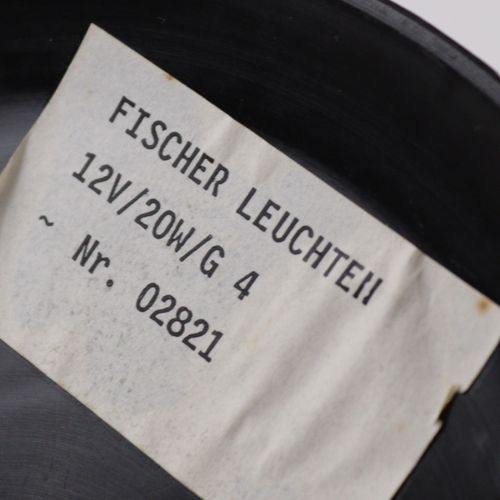 Schreibtischlampe gray metal/black plastic, Fischer lamp, in the ground gem., No&hellip;