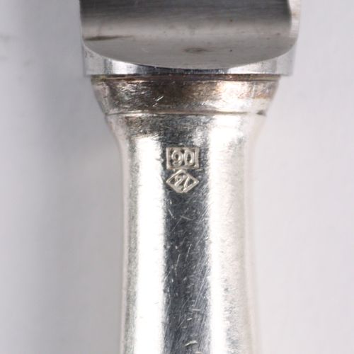 WMF - Besteckset 镀银90，根据WMF，型号900'Fächer bzw. Fächermuster'，从1923年开始，26件，6人用餐具套装&hellip;