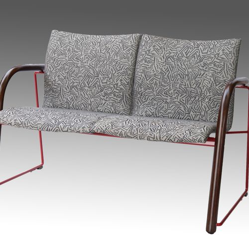 Garnitur - Thonet Design Wulf Schneider & Ulrich Göhme, consisting of: 1 bench, &hellip;