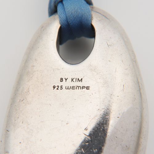 Null Kim Wempe - Anhänger, Silber 925, rs gem., amorpher Tropfen, mit integriert&hellip;