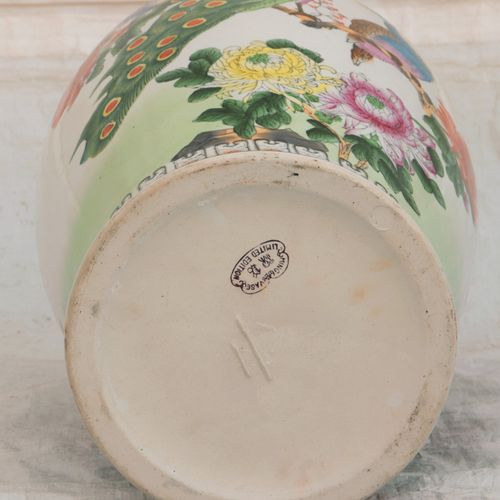 Bodenvase Réplique ou imitation d'un vase Ming, marque d'estampille, "Mingvase L&hellip;