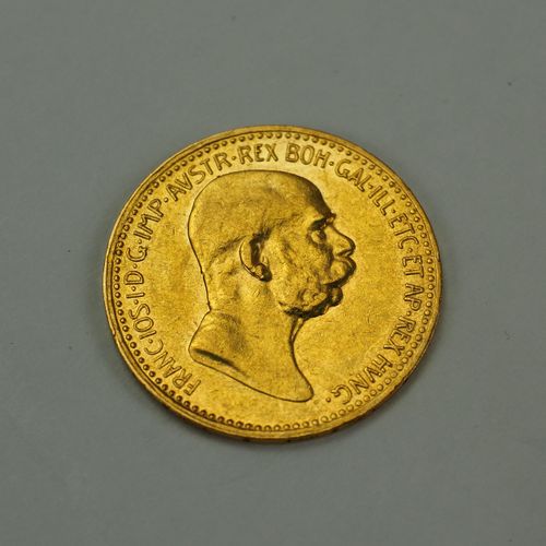 Null 
Austria-Hungary: 10 crowns 1909 - GOLD. 
3,4 g. 

Condition: I-II