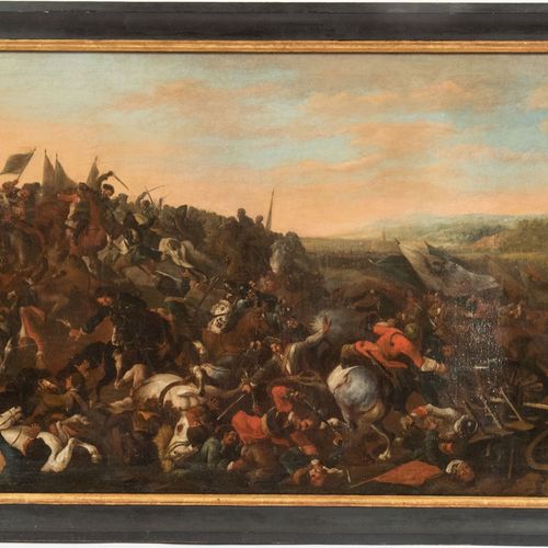 Null 
Rugendas, Georg Phillip, attributed (1666 - 1742)
Oil/canvas. Battle of Vi&hellip;