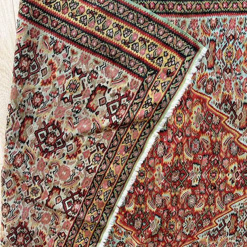 AN ANTIQUE PERSIAN SENNEH KILIM RUG TAPIS PERSIEN SENNEH KILIM ANTIQUE 
TAPIS PE&hellip;