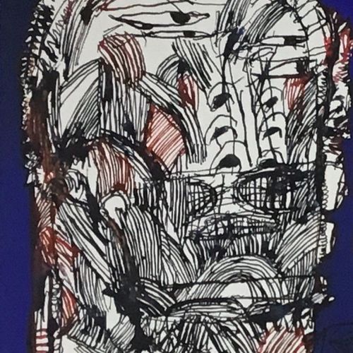 Bault 
Bault, 

Senza titolo, 

Acrilico su tela di lino, 

2020, 

50 x 60 cm, &hellip;