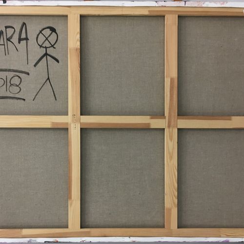 Mara 
Mara, 

Sans titre, 

Technique mixte sur toile, 

2018, 

120 x 160 cm


&hellip;