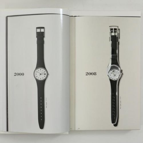 Lot van 9 Swatch horloge's, Klaveren Posten von 9 Swatch-Uhren, darunter The Ros&hellip;