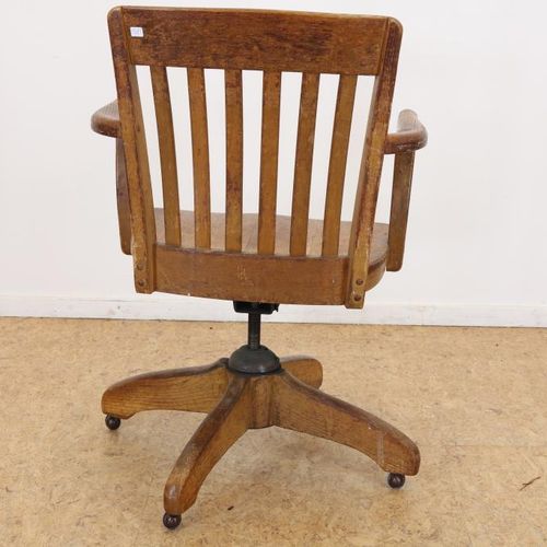 Eiken bureaustoel, zgn. Captain's chair Oak desk chair, socallede Captain's chai&hellip;