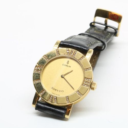 CORUM, gouden dames polshorloge CORUM, montre-bracelet pour dames en or, Corum, &hellip;