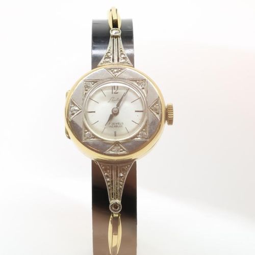 LASITA bicolor gouden dames polshorloge Orologio da polso da donna LASITA in oro&hellip;