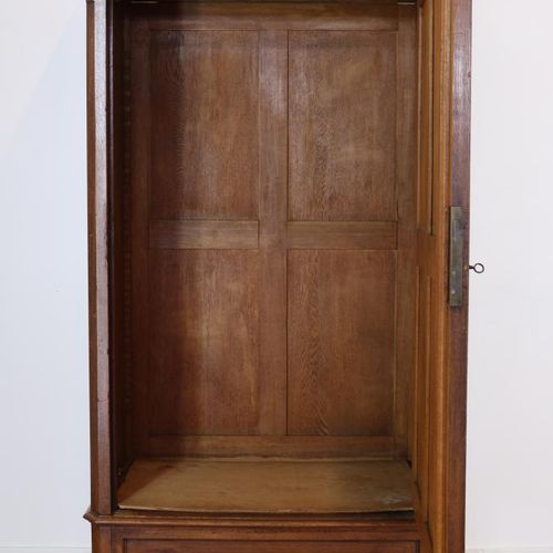 Eiken kledingkast met spiegeldeur Armoire en chêne avec porte à miroir et tiroir&hellip;