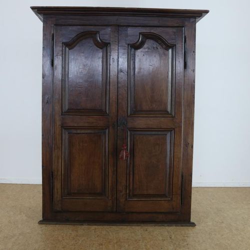Eiken Bretonse 2 deurskast 橡木布列塔尼双门柜，约1800年法国，高180，宽145，长53厘米。橡木布列塔尼柜，有2个板门，约180&hellip;