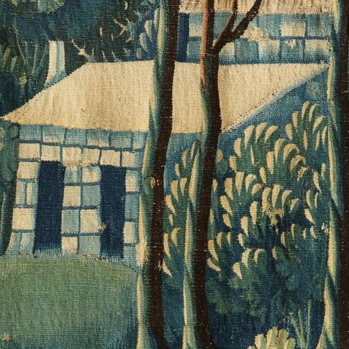 Verdure wandkleed, Vlaams 17e eeuw A Flemish verdure tapestry Late 17th Century &hellip;