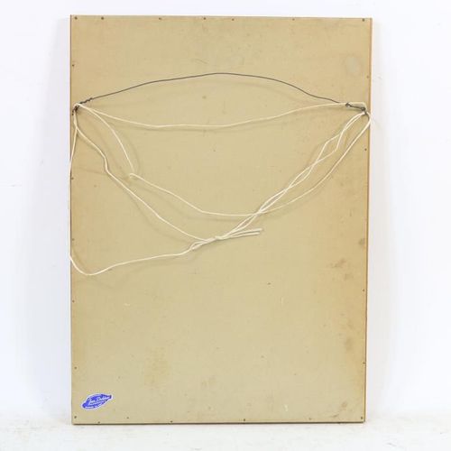Aquarel, onduid ges. 1968 Inconnu, signé et daté à droite Composition, technique&hellip;