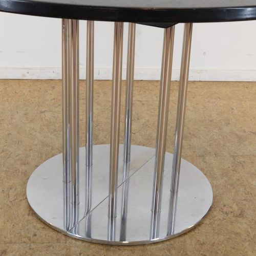 Design eetkamer tafel, Thonet Mesa de comedor de diseño, con tablero de madera n&hellip;