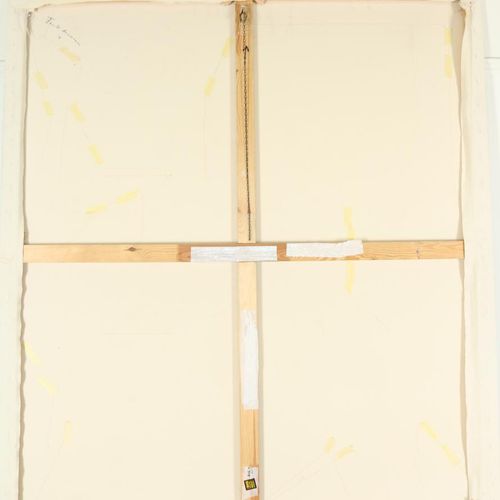 Frank Ammerlaan AMERLAAN, FRANK (1979)，签名和日期为'11 Untitled，油画和金线画布，180 x 150 cm。螺&hellip;