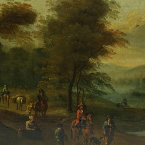 Onbekend, 18e eeuw, landschap UNKWOWN, ohne Vorzeichen. 18. Jahrhundert, Landsch&hellip;