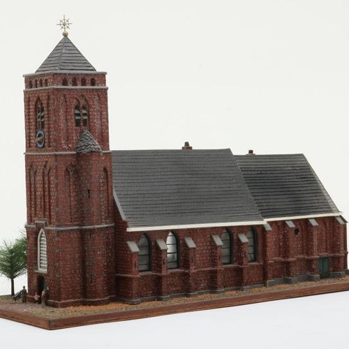 Schaalmodel: grote kerk Naarden Modèle réduit de la 'Grote Kerk Naarden' ou 'St.&hellip;