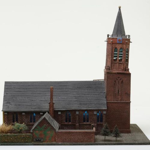 Schaalmodel: Johanneskerk Laren Maßstabsgetreues Modell der Kirche in Laren, H. &hellip;