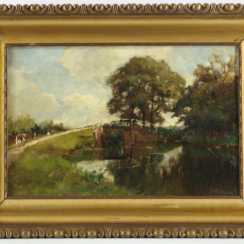 Wijsmuller Jan Wantij te Dordrecht Wijmuller Jan Hillebrand (1855-1925), signed &hellip;