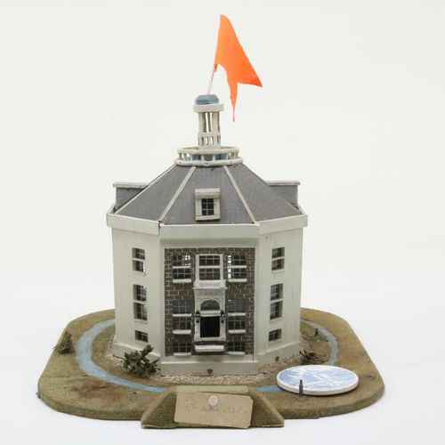 Schaalmodel: Drakensteyn Scale model of castle 'Drakensteyn' Laagse Vuursche, li&hellip;