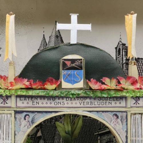 Schaalmodel: Erepoort St Jansprocessie Modèle réduit : Arc de la procession de l&hellip;