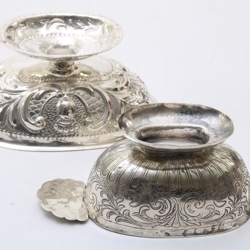 2 zilveren brandewijnskommen anno 1900 2 piezas de copas de brandy de plata hola&hellip;