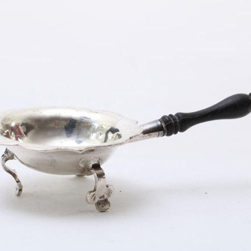 Zilveren miniatuur komfoor, Somerwil II Porte-pipes miniature hollandais en arge&hellip;