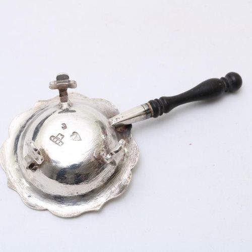 Zilveren miniatuur komfoor, Somerwil II Soporte para pipa en miniatura de plata &hellip;