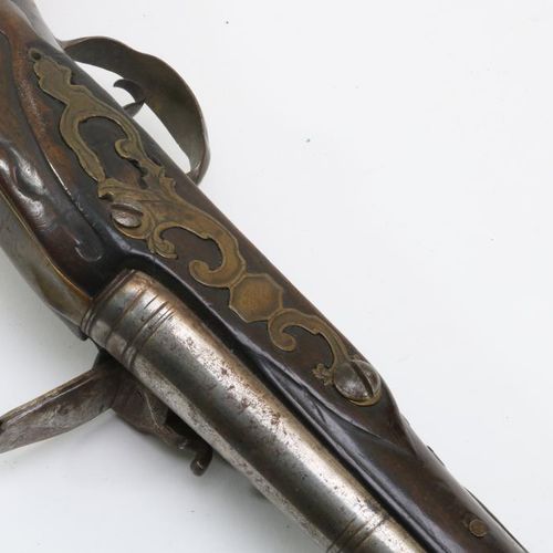 Vuursteen ruiterpistool De La Haie Maast Early 18th. Century horse pistol with f&hellip;