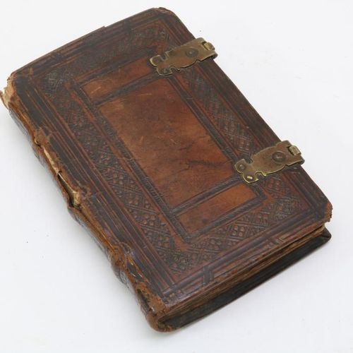 17e eeuws boekje Judaica 4 vasten dagen 17º. Libro del siglo Judaica, encuaderna&hellip;