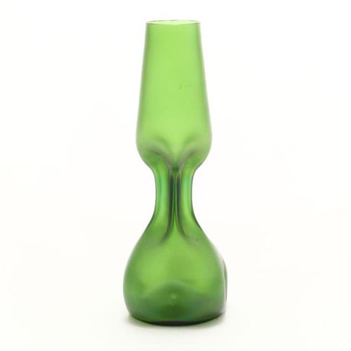 Maria Kirschner Groene vaas 3 mandjes Vaso in vetro iridescente pizzicato verde,&hellip;