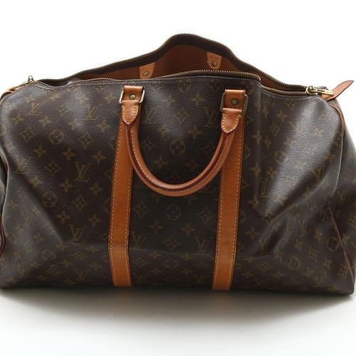 Louis Vuitton, Keepall 50 weekendtas Louis Vuitton keepall50 weekender bag monog&hellip;