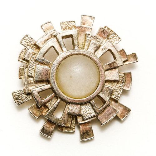 Paco Rabanne Parijs, broche PACO RABANNE París, broche, bisutería, marcado, diam&hellip;