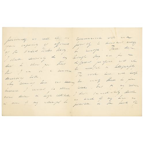 Nikola Tesla Autograph Letter Signed ALS unterzeichnet â€žN. Tesla,â€ vier Seite&hellip;