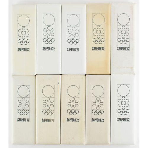 Sapporo 1972 Winter Olympics (10) Badges Sought-after collection of 10 badges is&hellip;